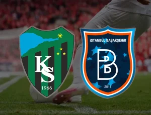 CANLI SKOR: Başakşehir – Kocaelispor Maçı Kaç Kaç? MAÇ SONUCU!