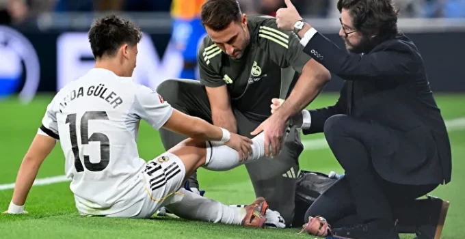 MİLLİ YILDIZDAN İYİ HABER! Valencia Maçında Sakatlanan Arda Güler’in Son Durumu Belli Oldu