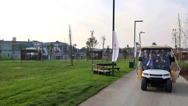 CUMHURBAŞKANI ERDOĞAN ATATÜRK HAVALİMANI MİLLET BAHÇESİ’NDE: ESNAF ZİYARETİNDE SICAK KARŞILAMA