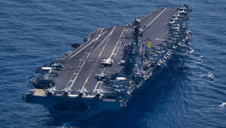 Dünyanın En Büyüğü Karayipler’de: USS Gerald R. Ford’dan Güç Gösterisi!