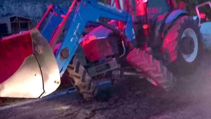 KORKUTAN KAZA BİLECİK’TE YAŞANDI: TRAKTÖR VE MİNİBÜS ÇARPIŞTI, 3 KİŞİ YARALANDI!