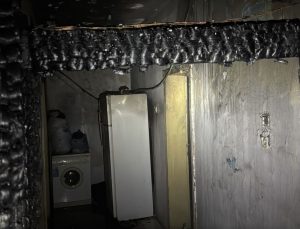 KARABÜK’TE APARTMAN YANGINI: 1 KİŞİ HASTANEYE KALDIRILDI