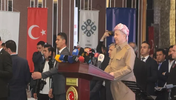 Barzani’den Cizre’de Kritik Barış Mesajı: “Tüm Gücümüzle Destekliyoruz”