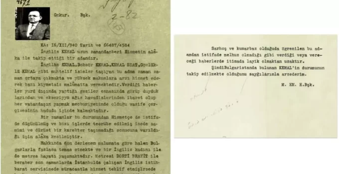 GİZLİLİK KALKTI: MİT’ten ‘İngiliz Kemal’ Ahmet Esat Tomruk Hakkında Şok Eden Olumsuz İstihbarat Raporu!