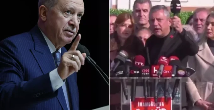Erdoğan’dan Özgür Özel’e ‘Mikrofon’ Tepkisi: “Biraz Olsun Yüzleri Kızaracağına…”